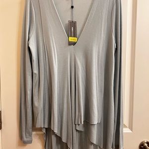 NWT BCBG Long Sleeve knitted blouse - Size L